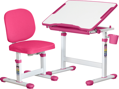 Комплект Evo-Kids стол + стул Evo-06 Plus Pink (Evo-06 Plus PN)