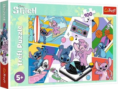 Puzzle Trefl Wspomnienia Lilo and Stitch Disney 100 elementów 16473 (5900511164732)