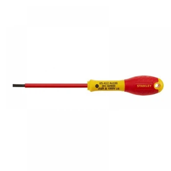 Отвертка высоковольтная Stanley FatMax VDE 1000V (SL4x100 мм) сталь (26341)