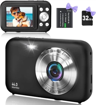 Фотоаппарат Vahoiald DC406L 44Мп / Full HD 30fps / 16X зум / Черный Б/В