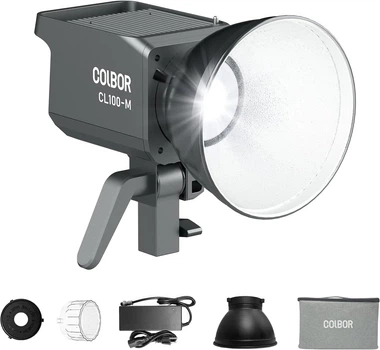 Студійне освітлення COLBOR CL100M Grey Б/В