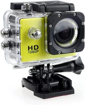 Экшн-камера Zhuta DV-3 / Full HD / Wi-Fi / Водонепроницаемая / Желтый Б/В