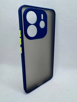 Чехол Sport Matt для Xiaomi Redmi Note 14 4G Global Синий