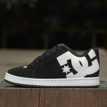 Женские кроссовки DC х Slayer Court Graffik Black White черно белые 41