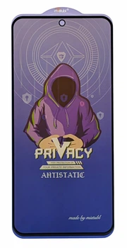 Защитное стекло Privacy MTB для Samsung Galaxy A56 / A566 антишпион black
