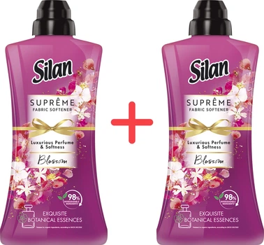 Упаковка кондиціонера для білизни Silan Supreme Blossom 1012 мл x 2 шт (9000101579758)