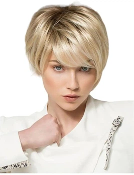 Парик короткий Пикси Blonde Color: 4