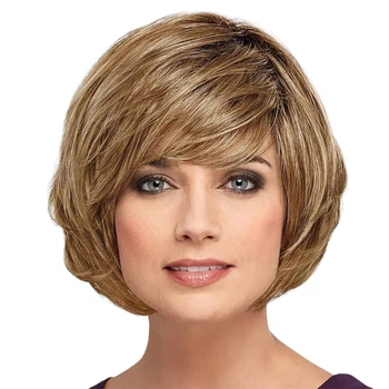 Парик короткий русый Ombre Bob, термоволокно VC HAIRJOY A4