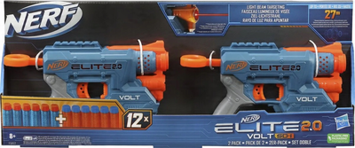 Zestaw Hasbro Nerf Elite 2.0 Volt SD-1 Pistolet 2 szt + 12 Strzałek F5852 (5010994172152)