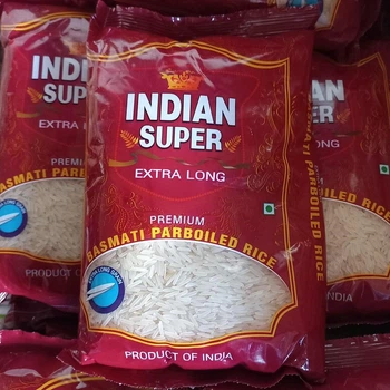 Рис Басмати длиннозернистый для плова Indian super extra long упаковка 1 кг