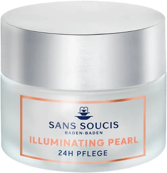 Подтягивающий крем для сияния кожи лица Sans Soucis Illuminating Pearl 24h Care для нормальной кожи 50 мл (4086200255941)