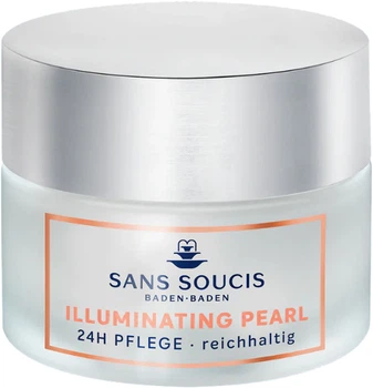 Подтягивающий крем для лица Sans Soucis Illuminating Pearl 24h Care Rich для сухой кожи 50 мл (4086200255989)