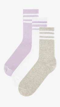 Набір шкарпеток для дівчинки 3шт Premier Socks 51 Полоски 23-25 Різнокольоровий shop (4820203375202)