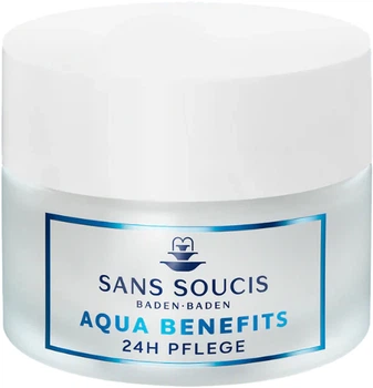 Зволожувальний крем для обличчя Sans Soucis Aqua Benefits 24h Cream для нормальної шкіри 50 мл (4086200255637)