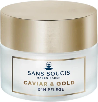 Антивозрастной крем для лица Sans Soucis Caviar & Gold 24h Care для нормальной кожи 50 мл (4086200256634)