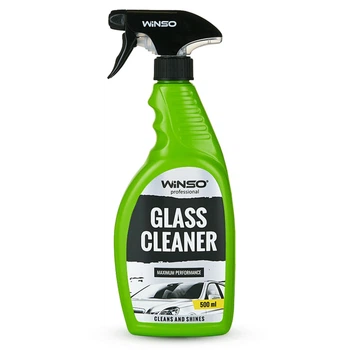 Очиститель стекла Winso Glass Cleaner 500мл автомобильный спрей для стекол и зеркал без разводов (1LO-TH_11C)