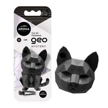Ароматизатор Aroma Car Geo Cat - White Mystery Touch сухой (12058)