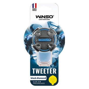 Ароматизатор Winso Tweeter Black Diamond 8мл рідкий для автомобіля парфумований освіжувач повітря (LI-D_22-O)
