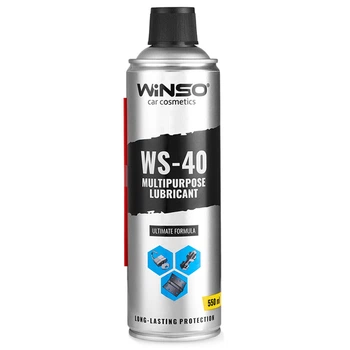 Мастило багатофункціональне Winso WS-40 550мл проникаючий засіб для захисту та догляду за механізмами мастило для деталей (DO-LI_33S)