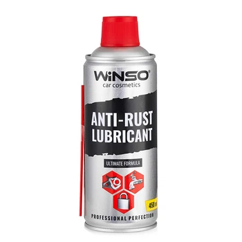 Жидкий ключ Winso Anti-Rust Lubricant 450мл проникающее средство для защиты от ржавчины смазка для механизмов (DO-LI_33S)