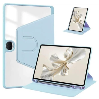 Чехол книжка Custer Leather Flip Cover 360 для планшета Honor Pad 9 blue