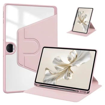 Чехол книжка Custer Leather Flip Cover 360 для планшета Honor Pad 9 pink