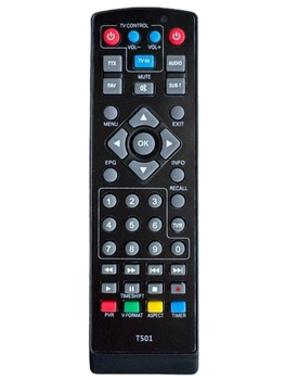 Пульт для Т2 тюнера DVB-T2 Satcom T501