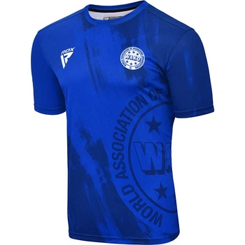Спортивна футболка RDX WAKO T1 з короткими рукавами Blue L