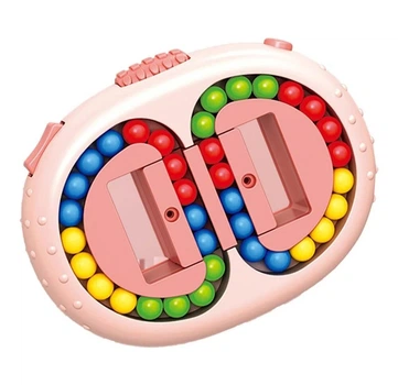 Головоломка антистрес 2 в 1 fidget fun puzzle toy рожевий колір
