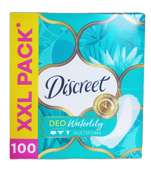 Щоденні прокладки Discreet DEO Waterlily (Водяна лілія) multiform 100 шт. (107753)
