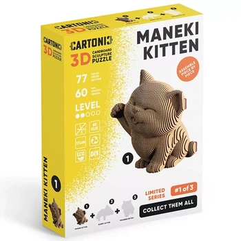 3D пазл Cartonic MANEKI KITTEN (CARTMNMANE)