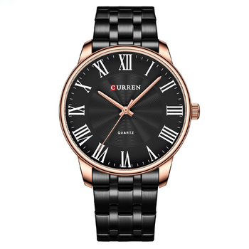 Часы мужские Curren 8422 Black-Gold