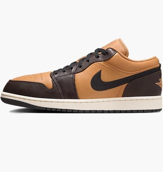 Кроссовки Air Jordan 1 Low Se Orange/Brown HQ3603-201 41
