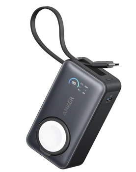 Портативний акумулятор з бездротовою зарядкою Anker MagGo Power