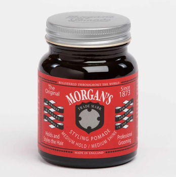 Помада средней фиксации/среднего блеска Morgans Pomade Medium Hold and Shine 100 г