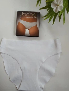 Жіночі трусики-сліпи Jadea Intimo 8000 S білі бавовняні безшовні