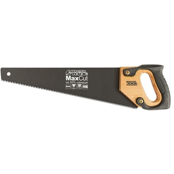 Ножовка по дереву Mastertool 400 мм 7T на 1" с тефлоновым покрытием 3D закаленные зубья (000004558)