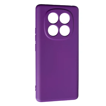 Силіконовий чохол Case SMTT (AA) для Xiaomi Redmi Note 14 Pro (4G) Violet