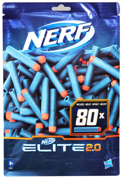 Набір стріл Hasbro Nerf Elite 2.0 F0039 Запасний комплект 80 шт (5010993767779)