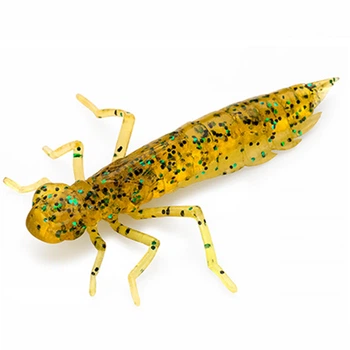 Силікон FishUp Dragonfly 1.7" #036 /Caramel/Green & Black (10058108)