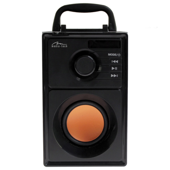 Акустична система 1.0 Media-Tech 15W, Bluetooth/FM/AUX/SD/USB чорна