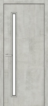 Дверь межкомнатная (холст) MS DOORS ТАКОМА G бетон ПВХ (60) (146767_ms-doors)