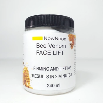Лифтинг-крем мгновенного действия от морщин NowNoon Bee Venom Face Lift Крем для лица с пептидами, 240 мл Увлажняющий крем