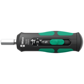 Викрутка динамометрична Wera Kraftform Safe-Torque Speed 7515+бітотримач 2-6Nm (05075815001)