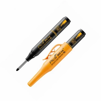 Маркер фирменный с длинным носиком Pica BIG Ink Smart-Use Marker XL, черный, толщина линии 2-4мм (170/46)