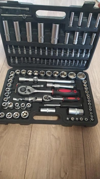 KASSEL TOOLS KS-108pcs Універсальний набір торцевих головок з тріскачкою Swiss Kraft-KASSEL TOOLS 108 ін.