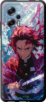 Чохол на Xiaomi Redmi Note 11T Pro Танджиро Камадо: Клинок розсікаючий демонів "6111b-2644-70447"