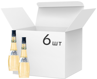 Упаковка лікерів Bols Elderflower 17% 0.7 л х 6 шт (08716000112897)