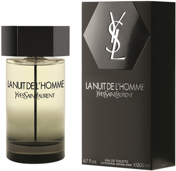 Туалетна вода для чоловіків Yves Saint Laurent La Nuit de l'Homme 200 мл (3365440328624)