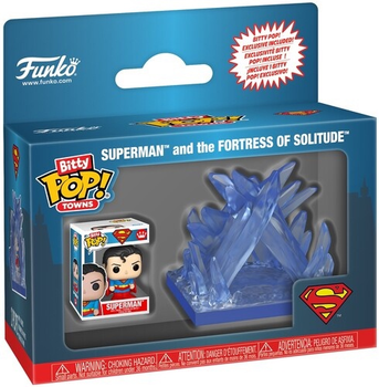 Zestaw Funko Pop Town DC Forteca samotności 2 szt 85514 (889698855143)